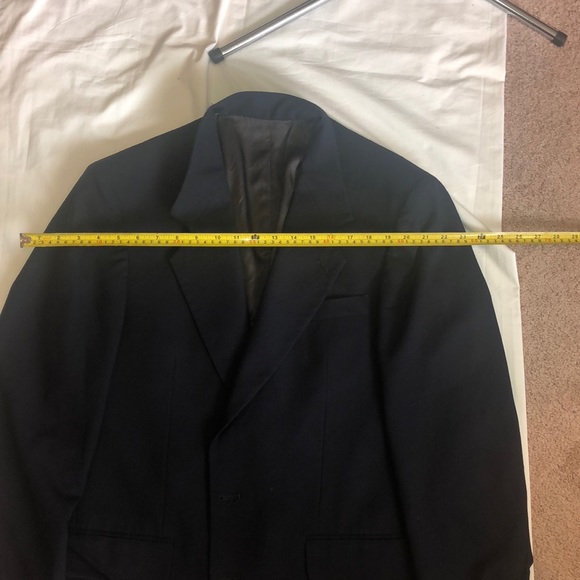 Oscar De La Renta blue blazer 2 button size 48R - Picture 9 of 9